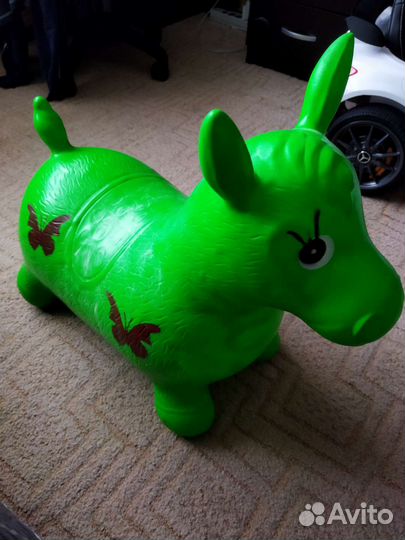 Резиновый ослик прыгун