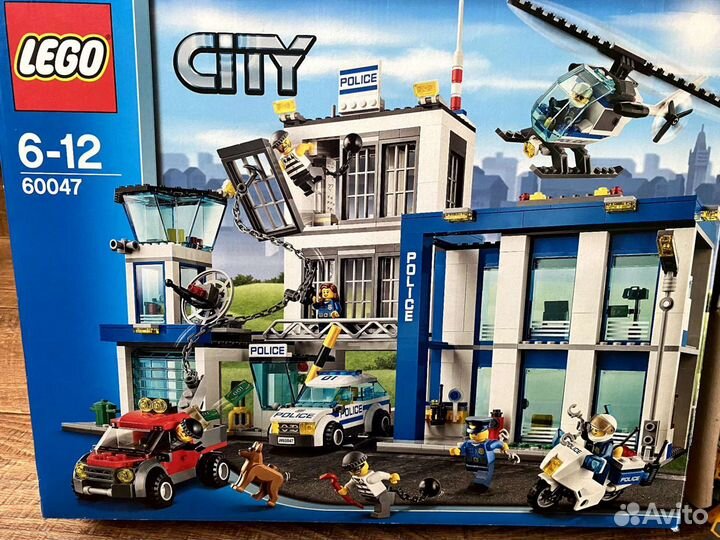 Lego City 60047+60049 полиция