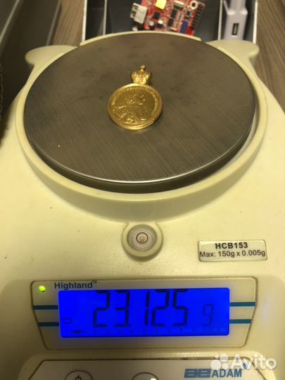 Золото царской эпохи Медальон Золото 916 пр