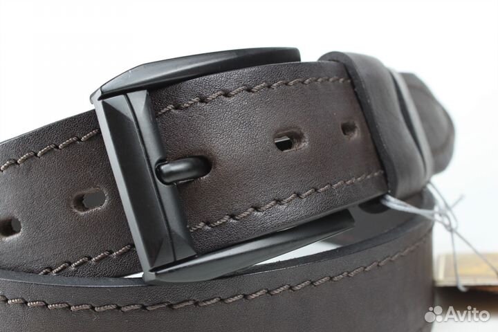 Ремень из кожи быка Black Angus 40 мм