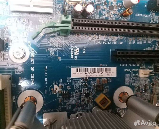 Корпус материнка Салазки hdd HP z220 i5-3470