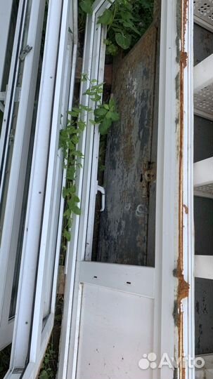 Пластиковые окно и двери б/у