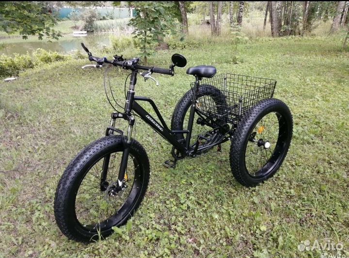 Фэтбайк трехколесный взрослый