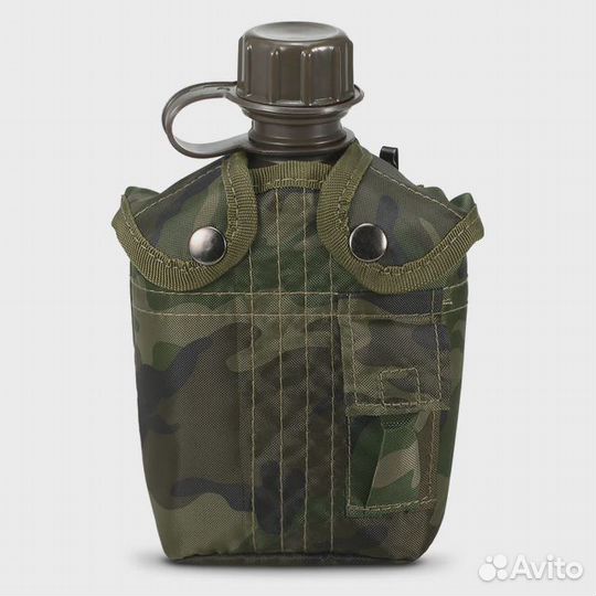 Фляжка армейская в чехле