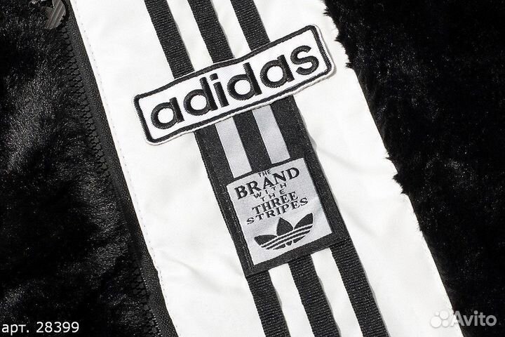 Шерпа Adidas Чёрная