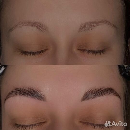 Оформление и окрашивание бровей