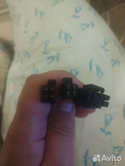 Переходник для CPU с 8pin на 2х4+4pin (8+4pin)