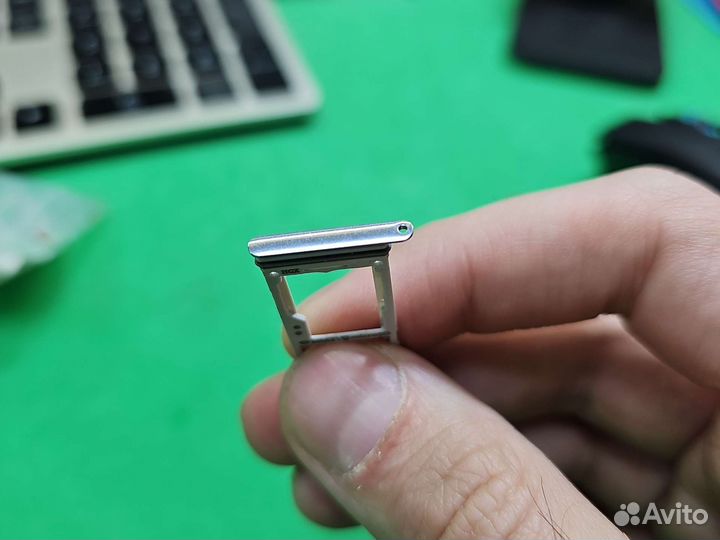 Лоток симкарты Samsung S8 фиолетовый