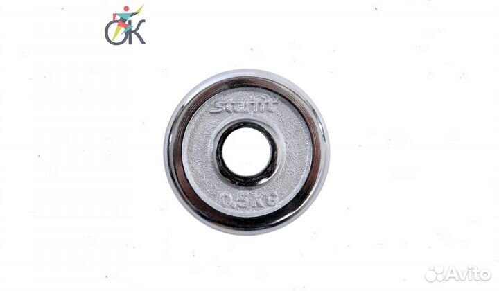 Хромированные гантели USA Style