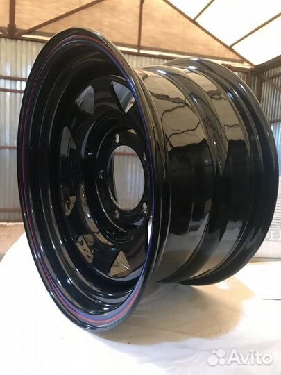 Диск R16x7 5x139.7 ET+20 CB110.1 черный