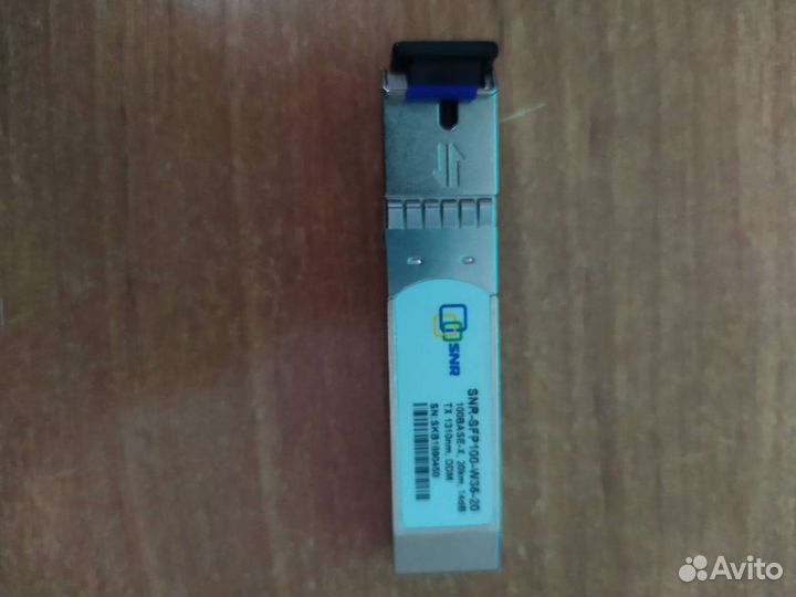 Модуль SNR SFP-100 и медиаконвертер