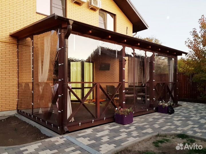 Мягкие окна (для террас, беседок)