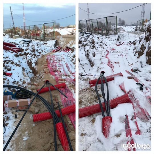 Поиск повреждения, и ремонт кабеля. Лаборатория