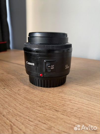 Объектив Canon 50mm 1.8 ef