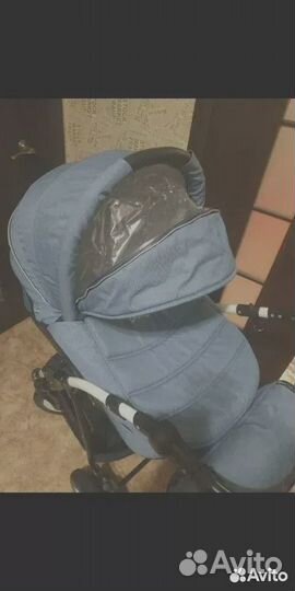 Коляска 2 в 1 Индиго
