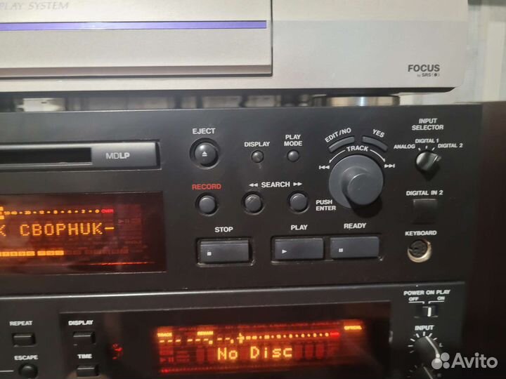 Минидисковая дека tascam MD350