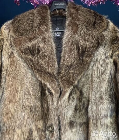 Шуба мужская Lion France, 56 размер