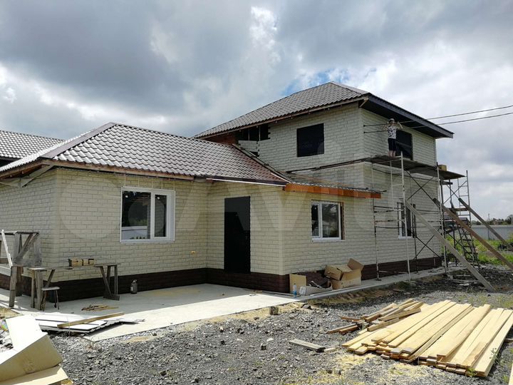 Дом 135 м² на участке 15 сот.