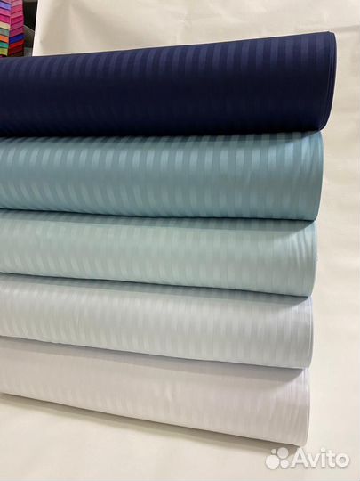 Ткань сатин-страйп из Турции