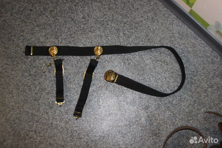 Ремнь поясной вмф парадный