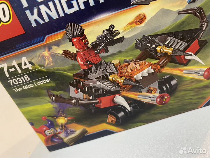 Lego nexo knights 70318 Шаровая ракета