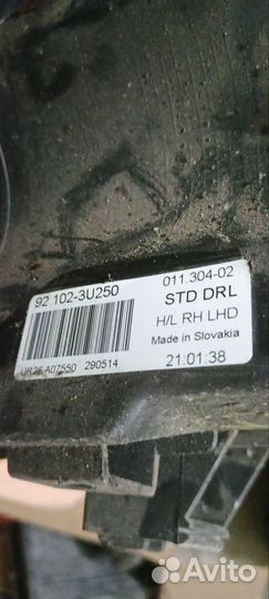 Фары на kia sportage 3