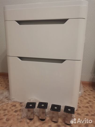 Тумба с раковиной для ванной новая