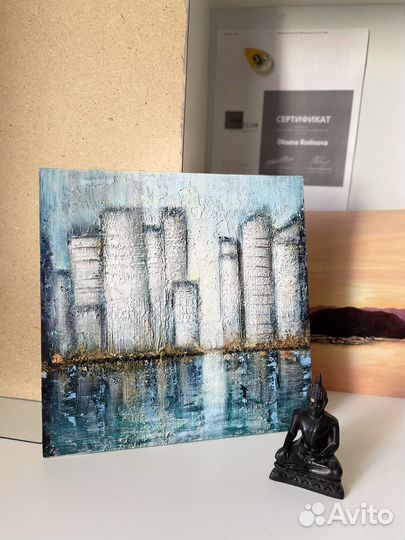 Интерьерная картина текстурная