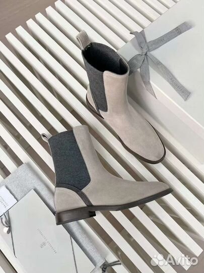 Ботинки челси Brunello cucinelli премиум