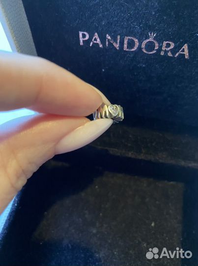 Pandora шарм стоппер оригинал мама