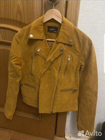 Кожаная куртка reserved helmut lang