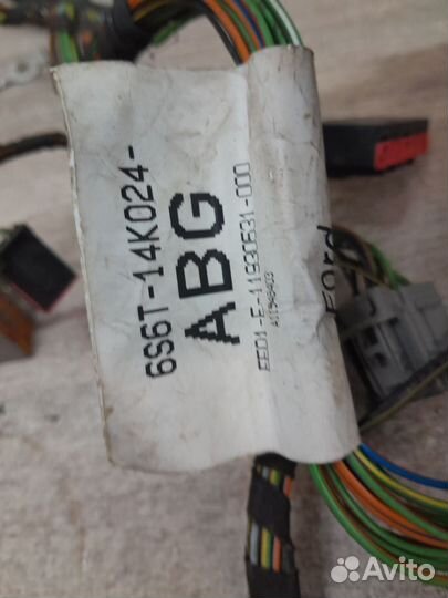 Проводка отопителя (климат) Ford Fusion I рестайли