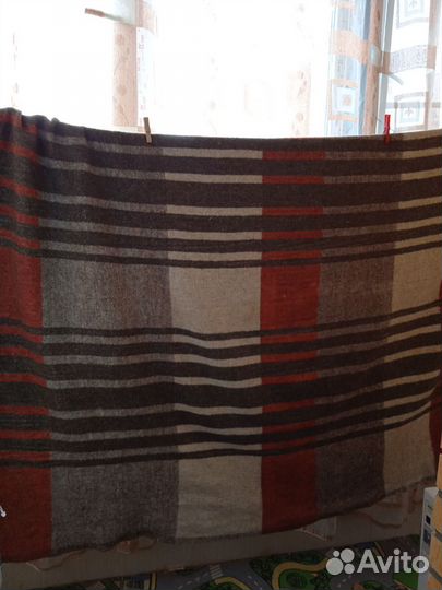 Плед шерсть 1.5*2 м