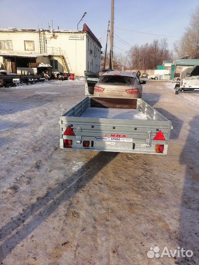 Прицеп для снегохода мзса 817717.022. Фаркопы