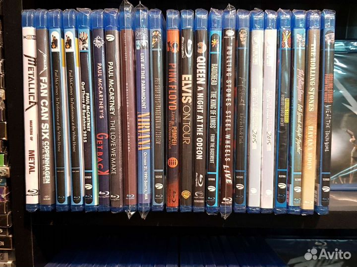 Blu ray диски концерты клипы