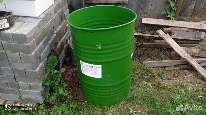 Бочка металлическая 200л