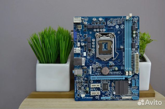 Бюджетный игровой комплект Gigabyte ga-h61m-s1