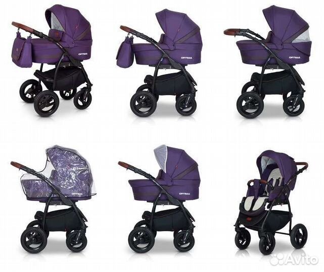 Коляска verdi optima 3 в 1