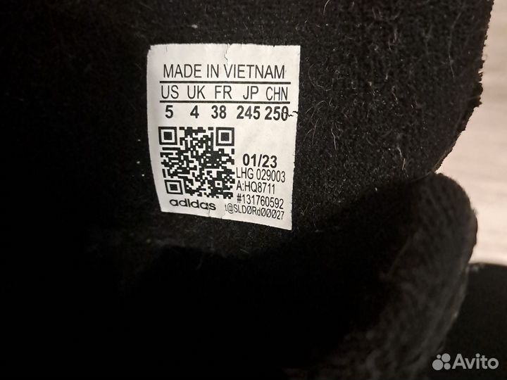 Кроссовки Adidas Campus р.36,5-37 (23,8 см.), замш