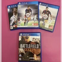 Игры на ps4 fifa Battlefield оригинал