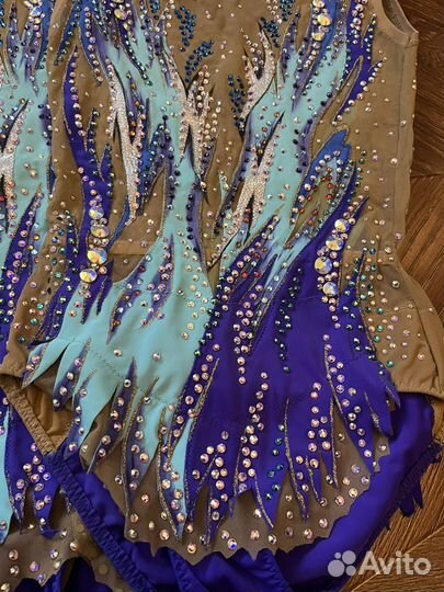 Дуэт купальник для художественной гимнастики