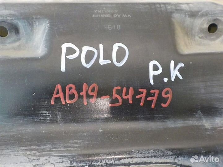 Накладка (кузов наружные) Volkswagen Polo sedan 2