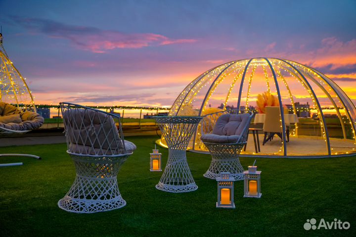 Аренда крыши лофта на День Рождения в Центре