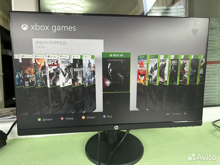 Прошитый xbox 32 игры