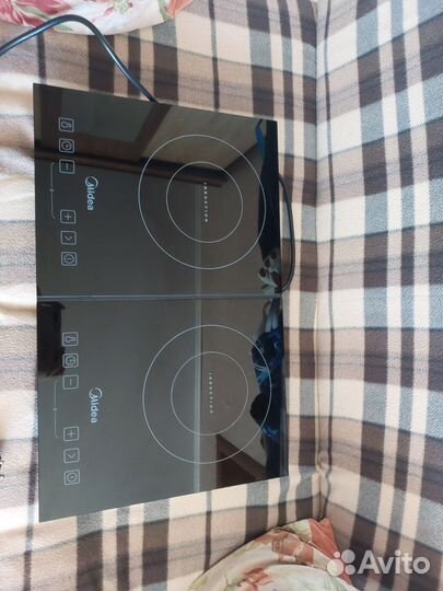 Индукционная плита 2 конфорки настольная