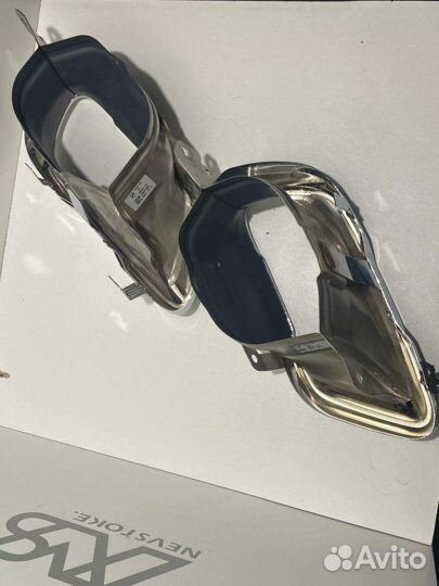 Насадки на глушитель оригинал BMW x5 x6 G05 G06