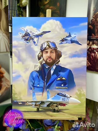 Портрет по фото на холсте Нижний Новгород