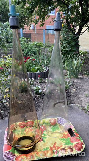 Колба для разлива соков аппарат Соки-Воды СССР