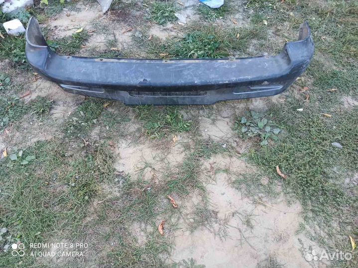 Задний бампер шевроле нива