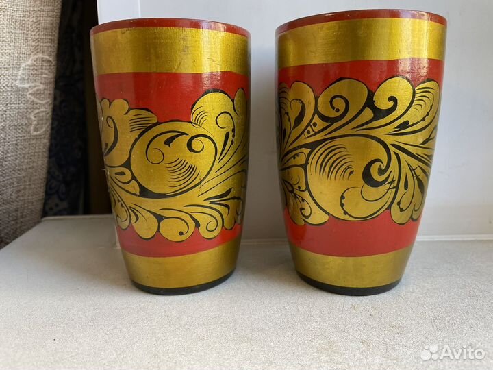 Хохлома карандашница СССР